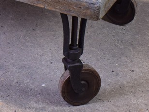 Industrial Plank Coffee Table