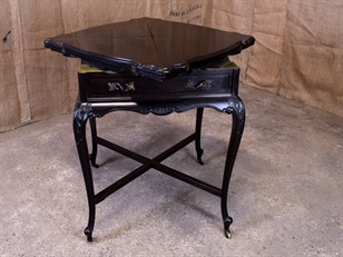 Edwardian Envelope Card Table