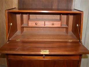 jentique Teak Bureau