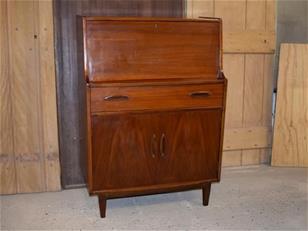 jentique Teak Bureau