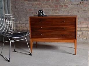 Uniflex Rosewood Chest of Drawers 