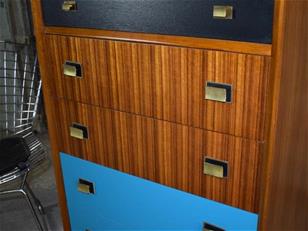 Upcycled Mid Century Chest of Drawers