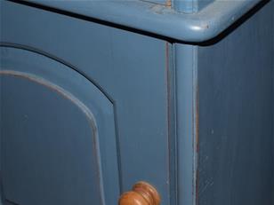 Vintage Painted Bedside Cabinets ZX2340