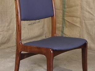 6 Dyrlund Danish Rosewood Dining Chairs