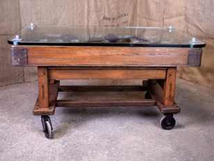 Industrial Trolley Coffee Table