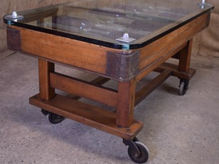 Industrial Trolley Coffee Table