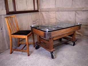 Industrial Trolley Coffee Table