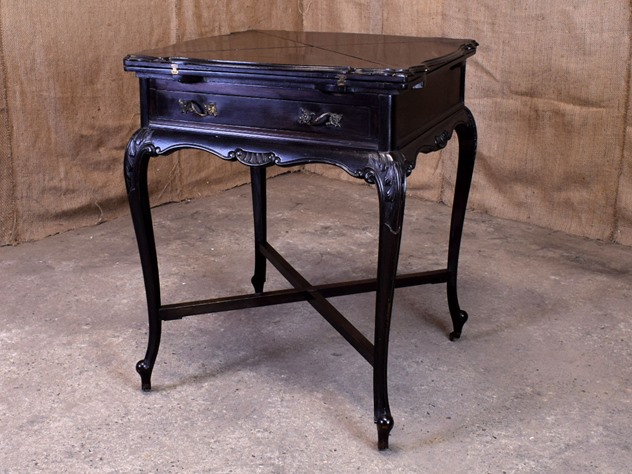 Edwardian Envelope Card Table